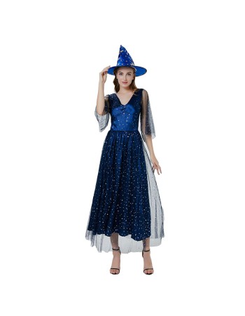 Halloween Witch Costume Cosplay Women  Mesh Devil Costume SL3388