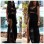 Black Two Piece Bodycon Evening Dress M3968a