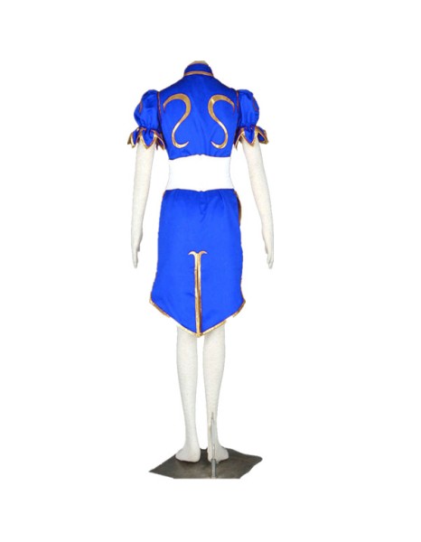 Chun Li Dress Anime Street Fighter Cosplay Costume N40516