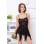 Sexy Black Sleepwear M3866