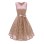 Big Swing Mesh Sexy Women Lace Modest  V-Neck Evening Dresses CD1592