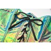 SexyY2K Women Shiny Leather Gothic Metallic Bustier Corset Cami Top 22026