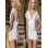white babydoll dress m3459