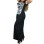 Black sexy open the evening dress m88018