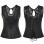 Sexy Lace Patchwork Leather Steampunk Corset Vest M1427
