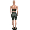 Sexy Camouflage Bodycon Two Piece Set M8453