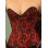 Women floral strapless corset M1613A