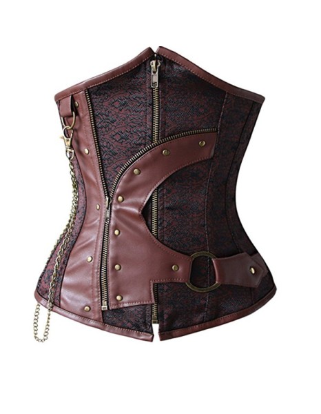 Women Steampunk Corsets Steel Bones M1394