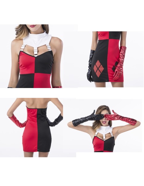 Halloween clown costume circus cosplay