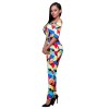 New Appreal Sexy Crop Top Combines With Women 2 Piece Sport Print Suit Sets