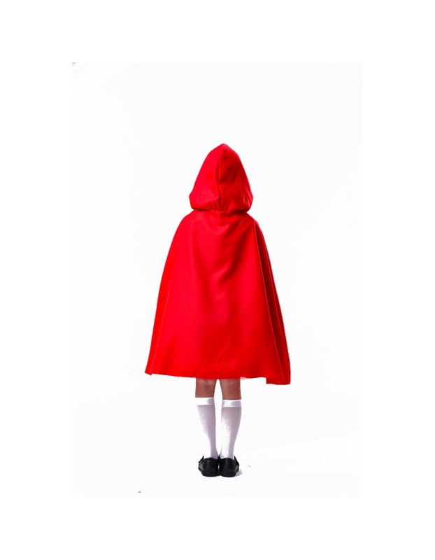 Little Red Ridding Hood Costume Party Fancy Dress Children Cosplay Costume YM5618
