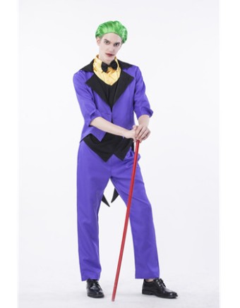 Men Purple Magician Costume Adult M40355