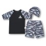 Boys Camo Swimwear Children's Trunks Separate Sun Protection Bathing Suit KF204