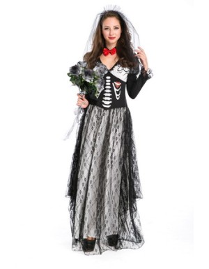 Sexy Corpse Bride Costume M4936
