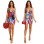 Sexy Backless Leaves Printing Mini Dress M8370