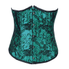 sexy printing lace-up corset M1227