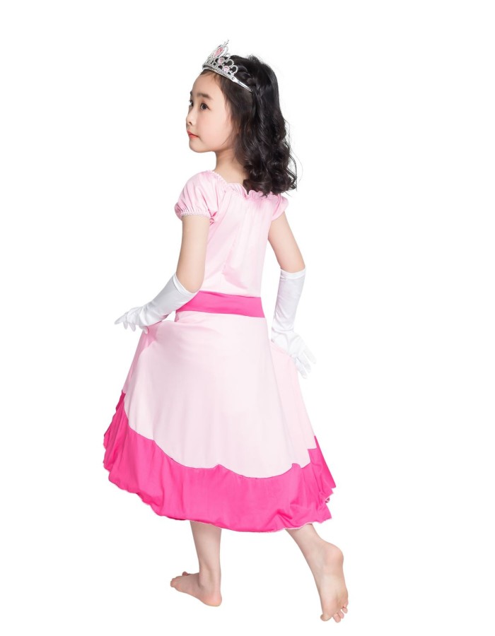 Children Cosplay Pink Princess Costume M40642