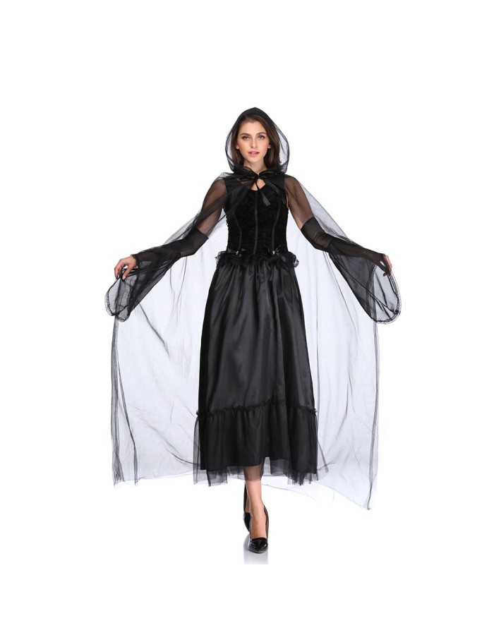 Halloween vampire witch costume