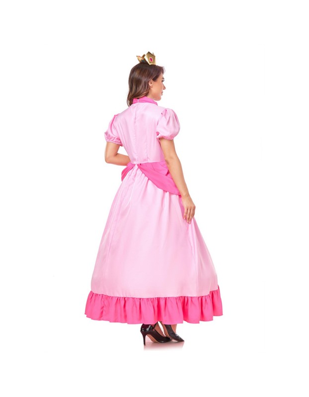 Super Mario Brothers Peach Blossom Princess Brigitte Costume Princess Brigitte SM10