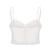 Sexy Black Transparent Bra Lace Push Up Corset Crop Tops M21971