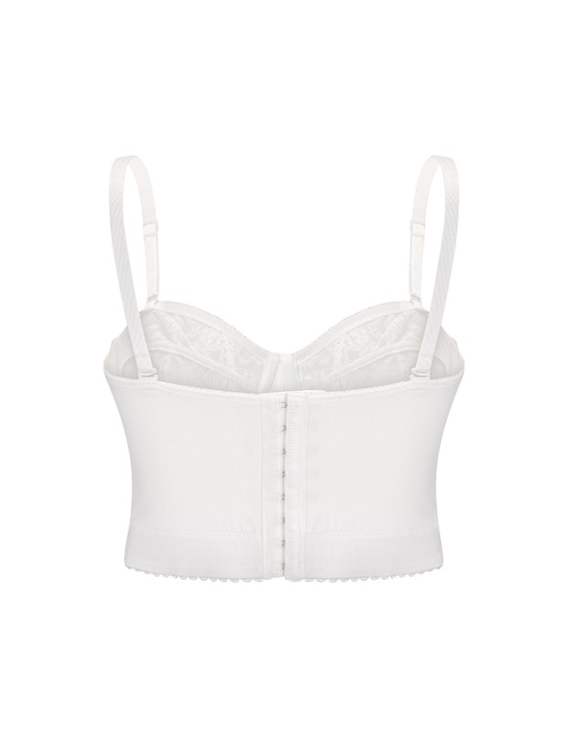 Sexy Black Transparent Bra Lace Push Up Corset Crop Tops M21971