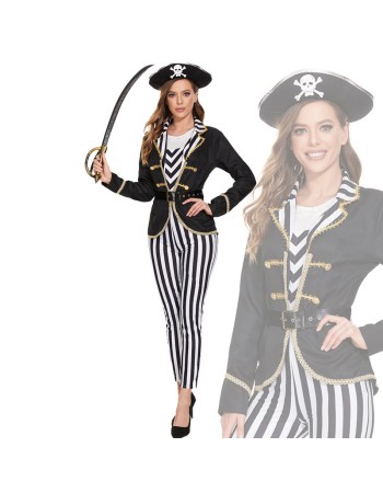 Women Pirate Costume For Drama Halloween Party Cosplay Pirate Costume XY82238