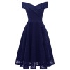 Spring And Summer Bridal Lace Prom  Lady One Shoulder Bandage Dress CD1610