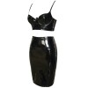 Two piece Leather Dress M7308