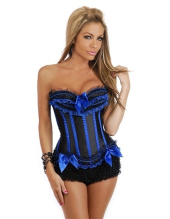 sexy lace up corset m1666