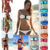 Bandeau Zip Neoprene Bikini M5325