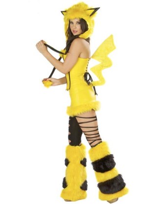 yellow wolf animal costumes m4796