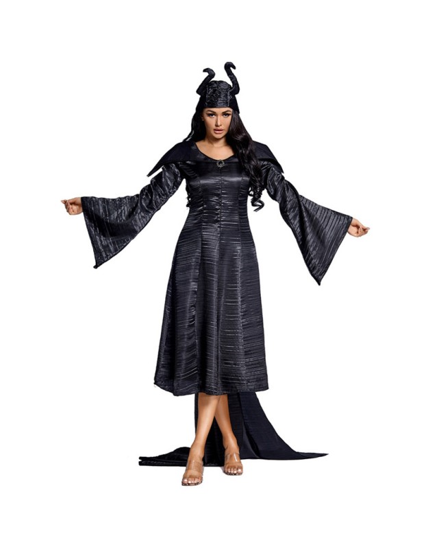 Evil Queen Halloween Witch Robe Women Costume M40766
