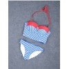 Hot Sexy Blue White Striped Swimsuit M17072