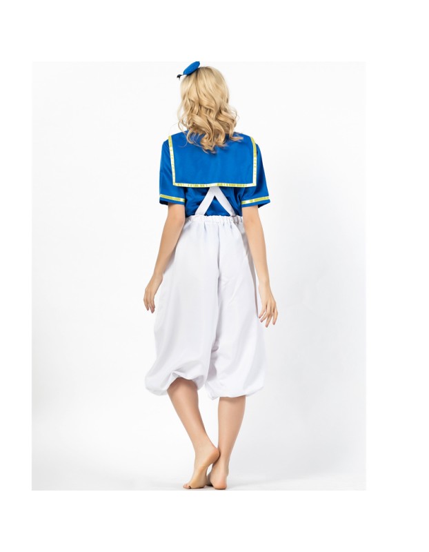 Halloween Party Couples Donald Duck Sailor Costume M40602