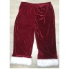 Deluxe Velvet Christmas Santa Claus Suit m1105