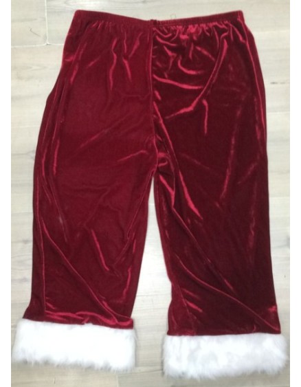 Deluxe Velvet Christmas Santa Claus Suit m1105
