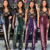 High Elastic Fashion Sequins Leggings M8329