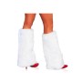 White Fur Boot Covers M03