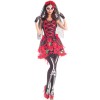 Gothic Corpse Bride Costume Fancy Cosplay Party Wear Dress M40459