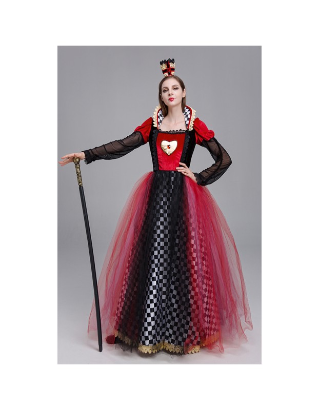 Halloween Costume Sorceress Cosplay Dress Queen Play Costume YM8695