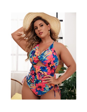 Summer Bikini Plus Size Swimsuit One Piece Sexy Open Lady Bikini 151