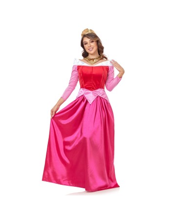 Pink Princess Peach Dress Adult Cosplay Costume for Women Halloween SM20281