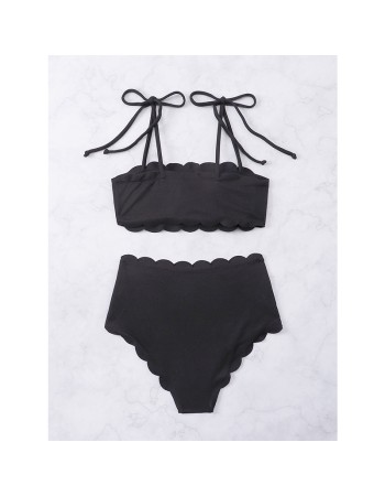 Strap Sexy Beach Bikinis Bottoms Swimwear Black Bathing Suit Bikini A2215