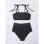 Strap Sexy Beach Bikinis Bottoms Swimwear Black Bathing Suit Bikini A2215