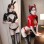 Sexy Cute Bunny Girl Costume Wetlook Faux Leather Rabbit Role Play Uniform Suit XX6820