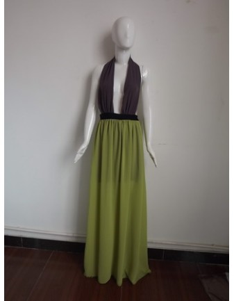 Sexy Top Quality Fashion Design Long Evening Dress M3992