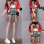 Casual Loose Cartoon Printed T Shirt Dress M8369