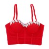 Shapewear Corset Crop Sexy Spice Girls Dance Erase Chest Color Drill Corset KN8029