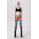 Contrast Colored Geometric Seamless Leggings M9100