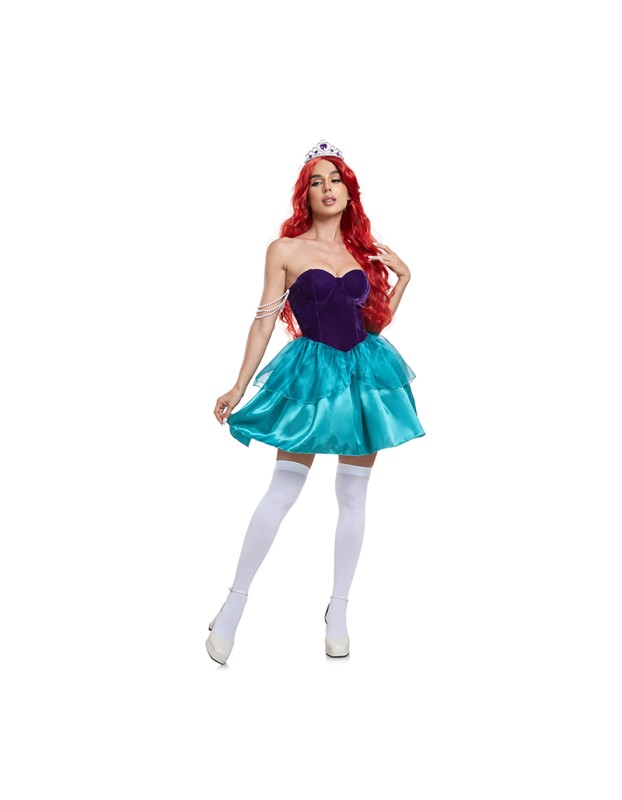 2024 Halloween Costume Mermaid Sexy Ellie Princess Dress Cosplay Costume DL2058